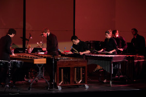 PHOTO BY BRANDON BOWMAN / PHOTO EDITOR The World Percussion Group begins their performance at 7:30 p.m. March 9 in Hendricks Hall.  